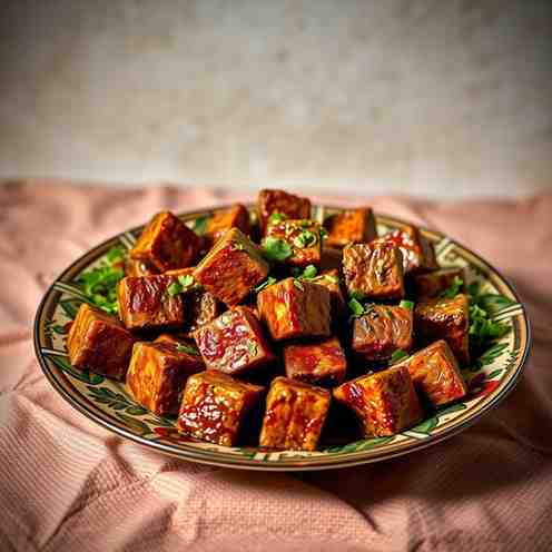 Muqmad - Somali Meat Cubes Recipe
